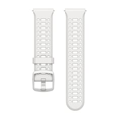 Biały silikonowy pasek Coros Pace 3 22 mm
