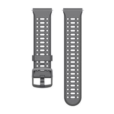 Coros Pace 3 22mm siliconen band grijs