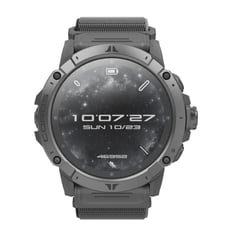 Reloj Coros Vertix 2S Nailon + Silicona Negro 2