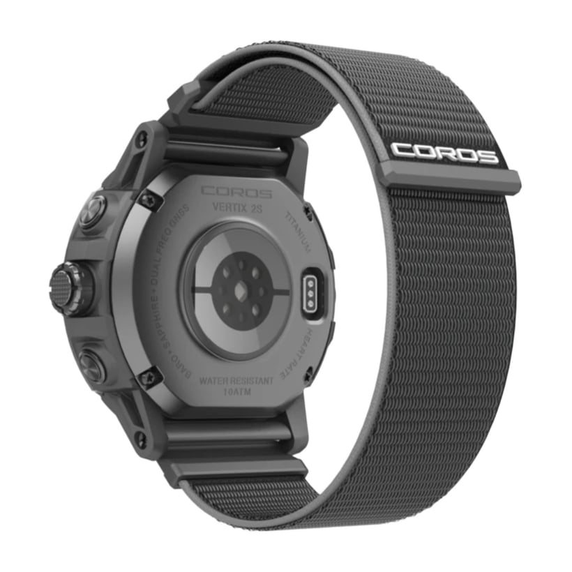 Coros Vertix 2S Watch Nylon + Silicone Black