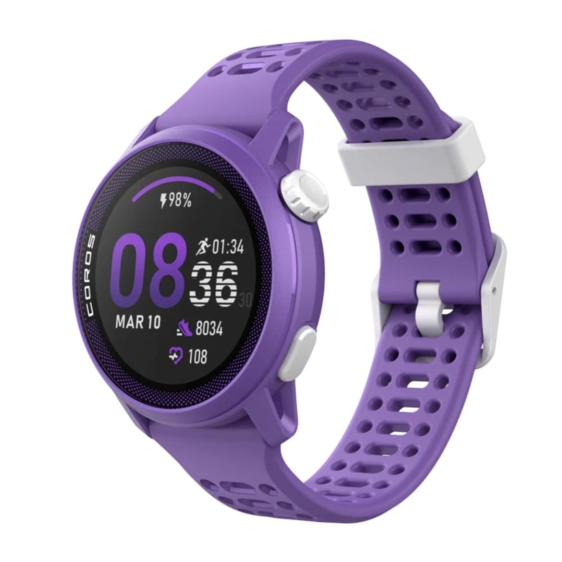 Coros Pace 3 GPS Siliconen Horloge Paars