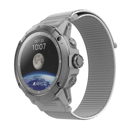 Relógio Coros Vertix 2S Nylon Cinza
