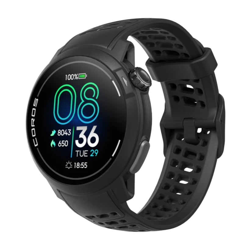 Orologio GPS in silicone Coros Pace Pro nero