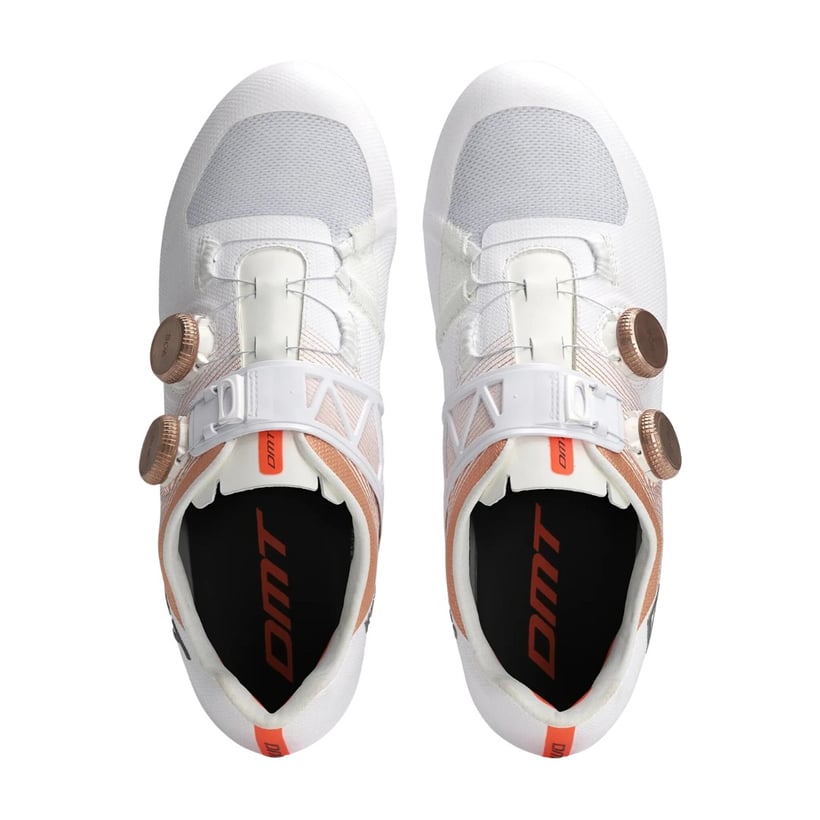 DMT KR0 EVO Weiß Braune Schuhe