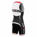Tritraje Castelli Core Tri Negro/Rojo/Blanco Cremallera Trasera