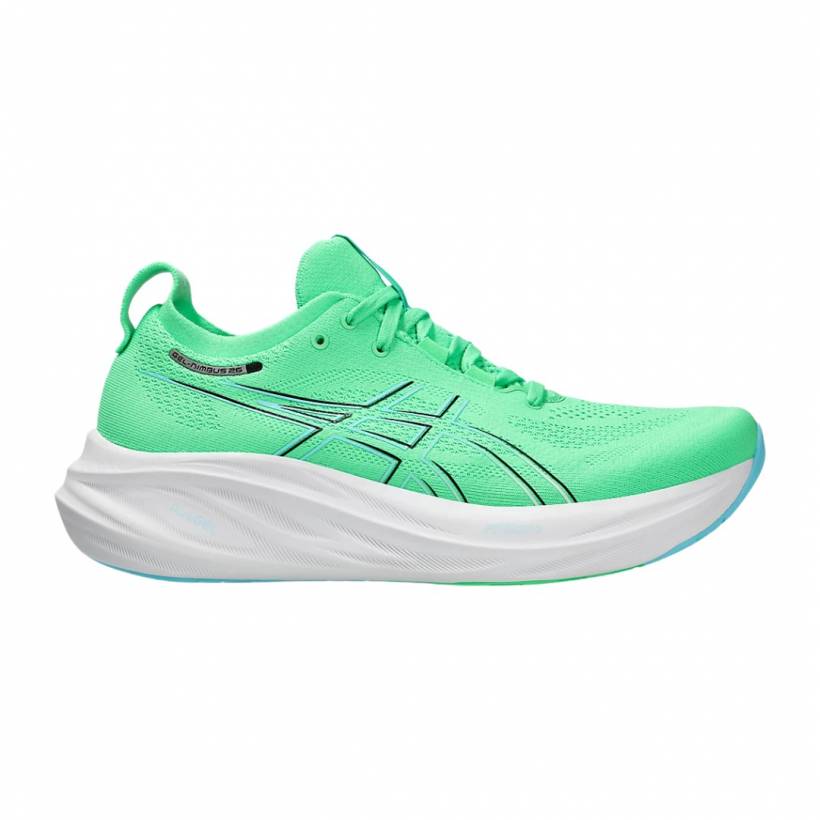 Asics Gel-Nimbus 26 Groen Witte Sneakers