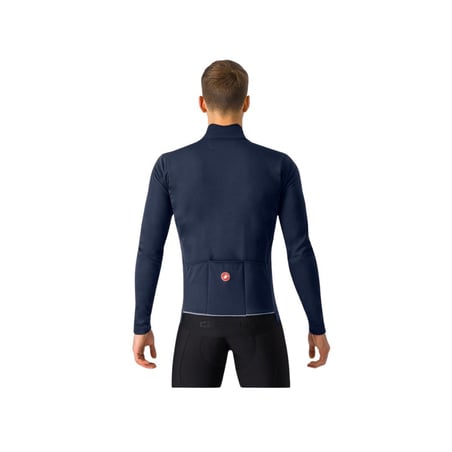 Castelli Espresso Air Blue Jacket