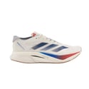 Buty Adidas Adizero Boston 12 białe niebieskie czerwone SS25