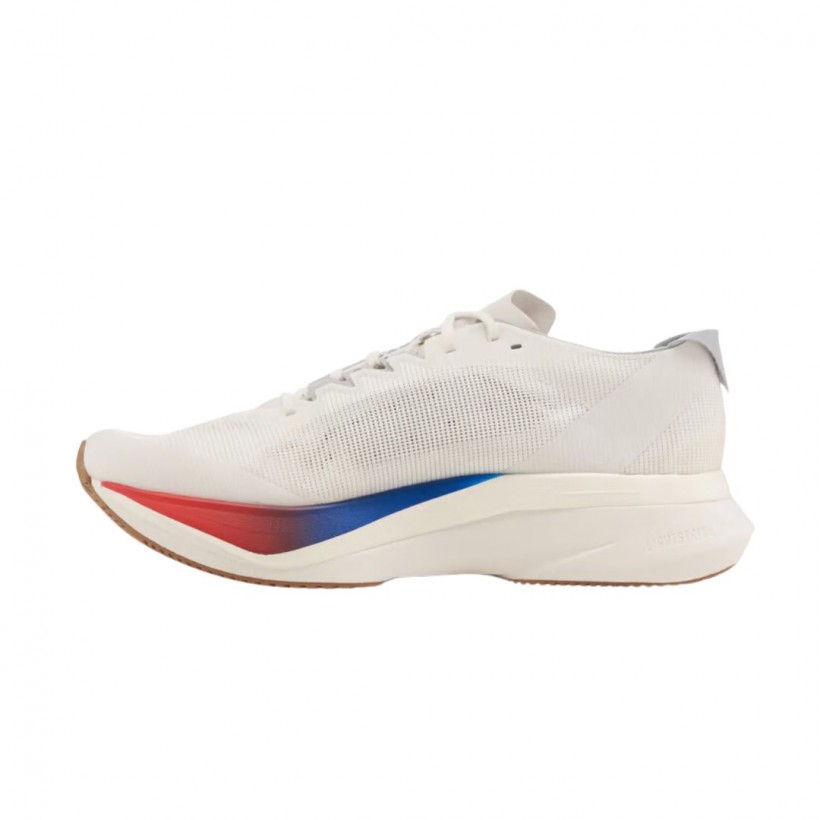 Adidas Adizero Boston 12 White Blue Red SS25...