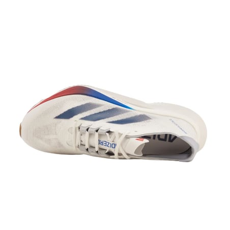 Buty Adidas Adizero Boston 12 białe niebieskie czerwone SS25