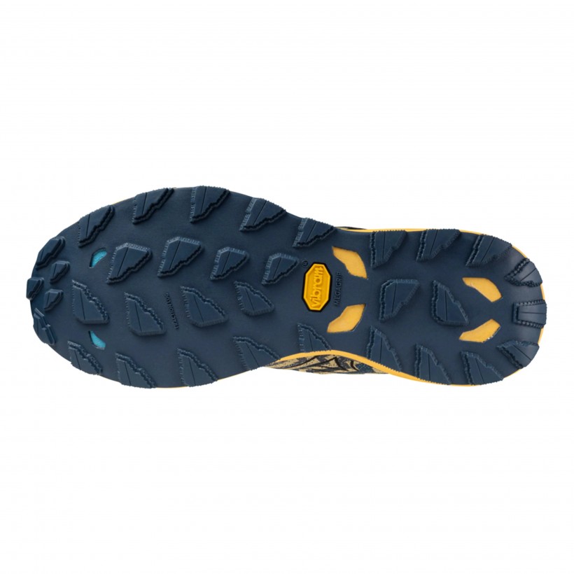 Mizuno Wave Daichi 8 Orange Blue Shoes