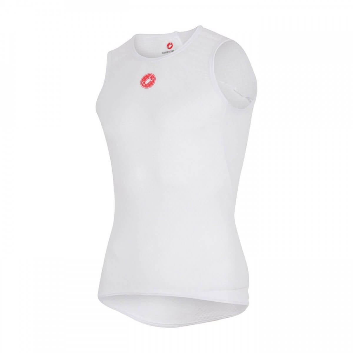 Camiseta Interior Castelli Pro Issue Sin Mangas Blanco, Talla L