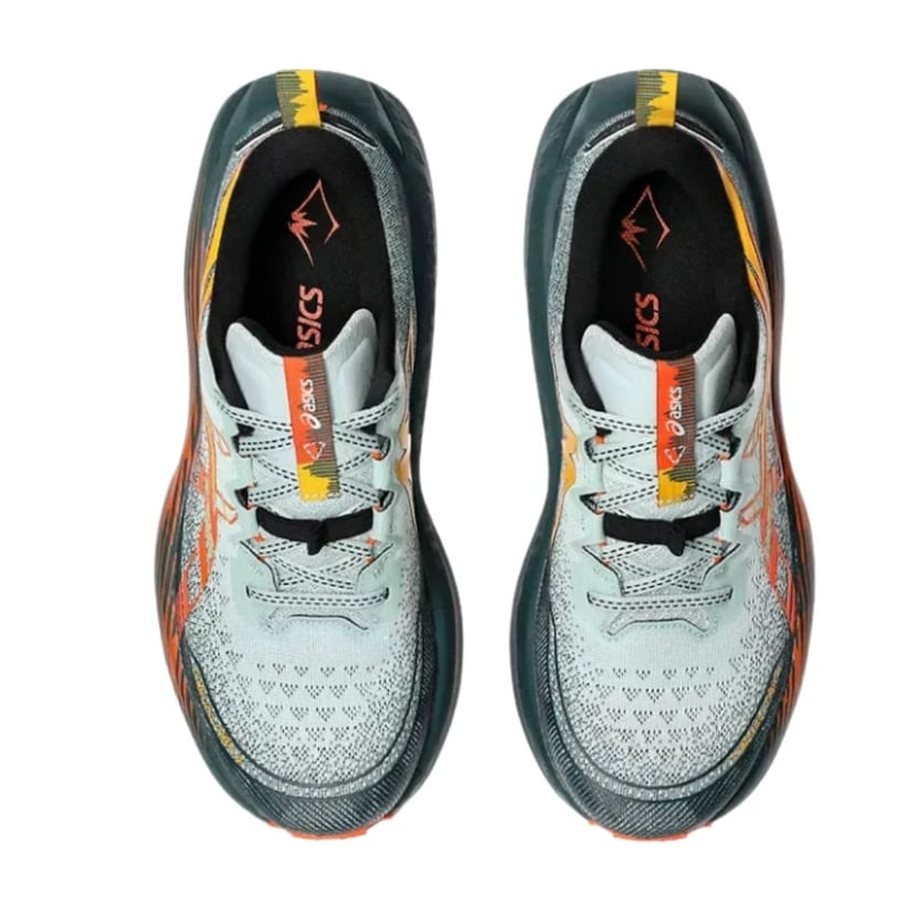 Asics Trabuco Max 4 Green Orange SS25 Shoes