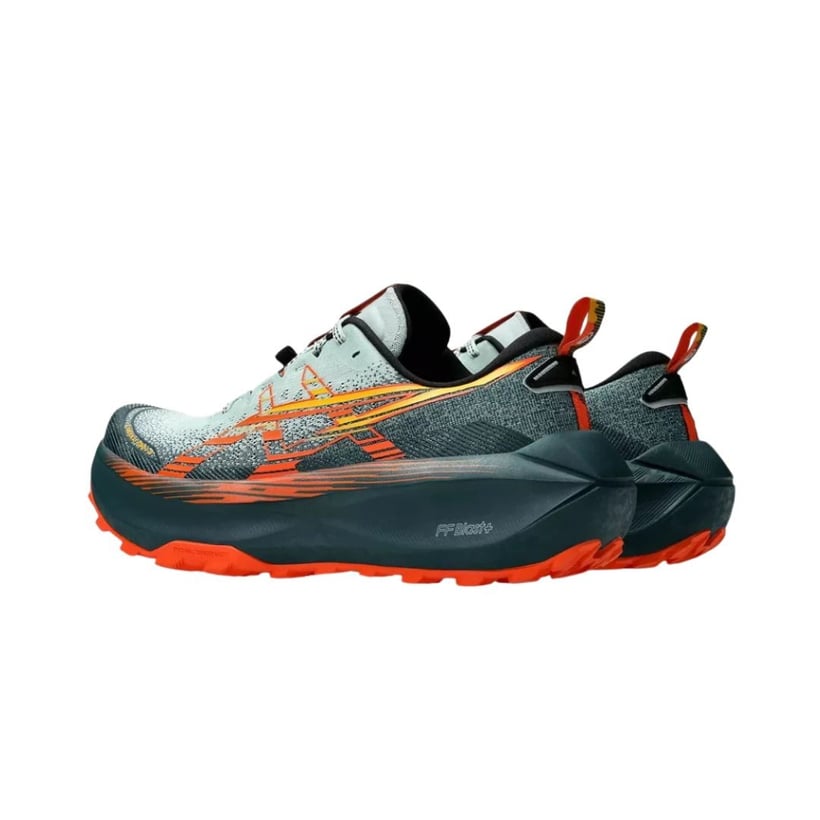 Asics Trabuco Max 4 Groen Oranje SS25 Sneakers