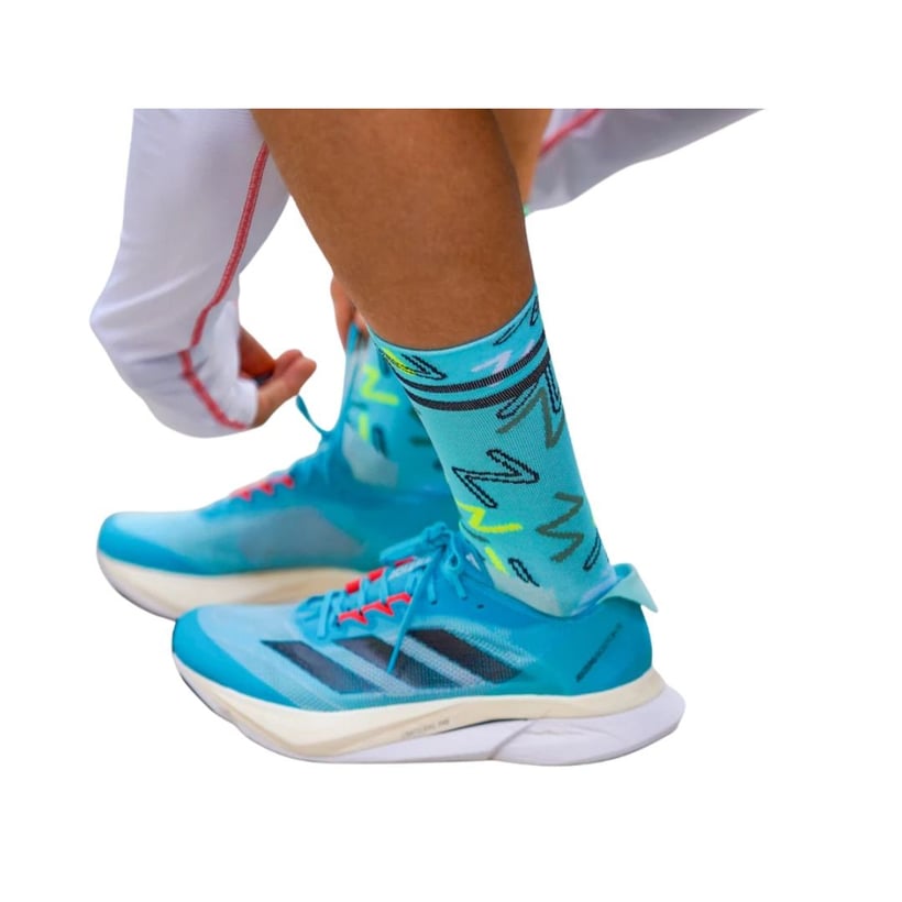 Sporcks BPM Sokken Blauw Zwart Geel