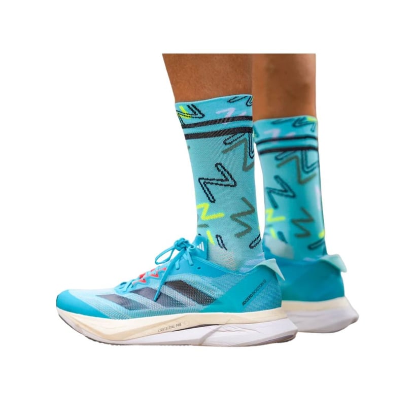 Sporcks BPM Socken Blau Schwarz Gelb