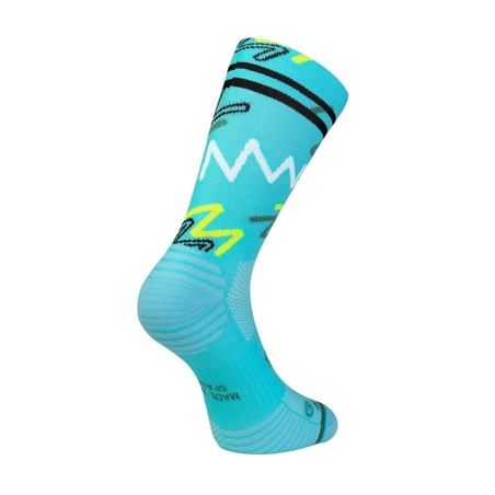 Sporcks BPM Sokken Blauw Zwart Geel
