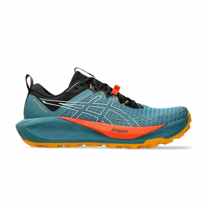 Buty Asics Gel Trabuco 13 Niebieski Pomarańczowy SS25