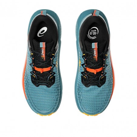 Asics Gel Trabuco 13 Blue Orange Shoes SS25