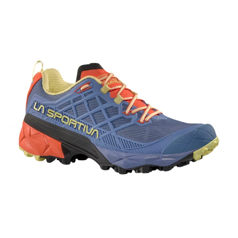 Zapatillas La Sportiva Akyra II Azul Naranja Mujer