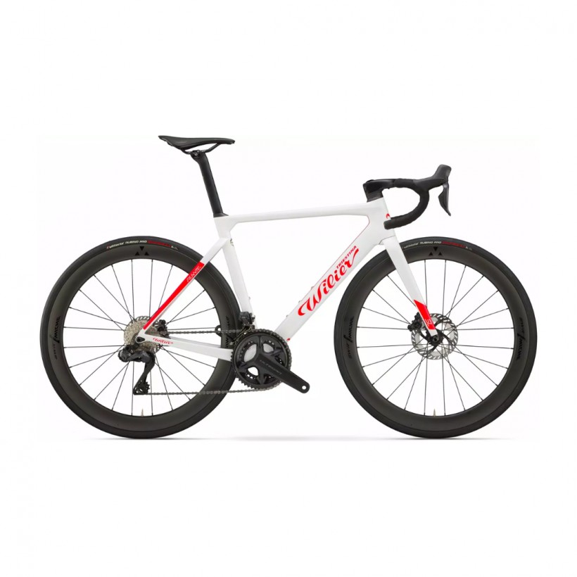Wilier Filante SL Shimano Ultegra Di2 R8170 2X12V Fahrrad Weiß Rot