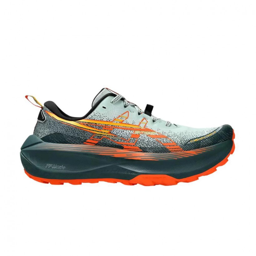 Scarpe Asics Trabuco Max 4 Verde Arancione SS25
