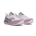 Saucony Peregrine 15 Paarsgroene SS25 Dames Sneakers