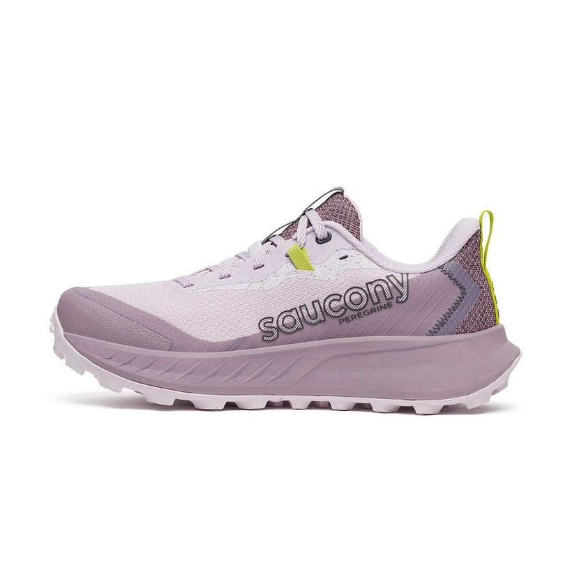 Saucony Peregrine 15 Paarsgroene SS25 Dames...