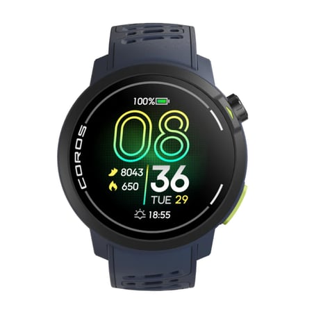 Coros Pace Pro GPS Silicone Watch Blue