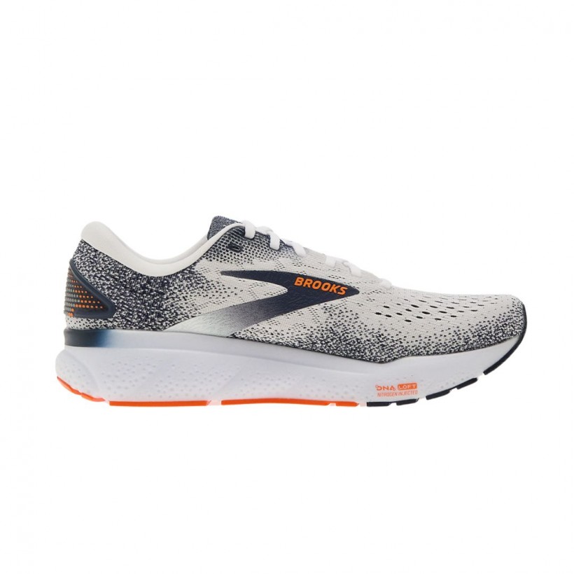 Brooks Ghost 16 Navy Blue White SS25 Sneakers
