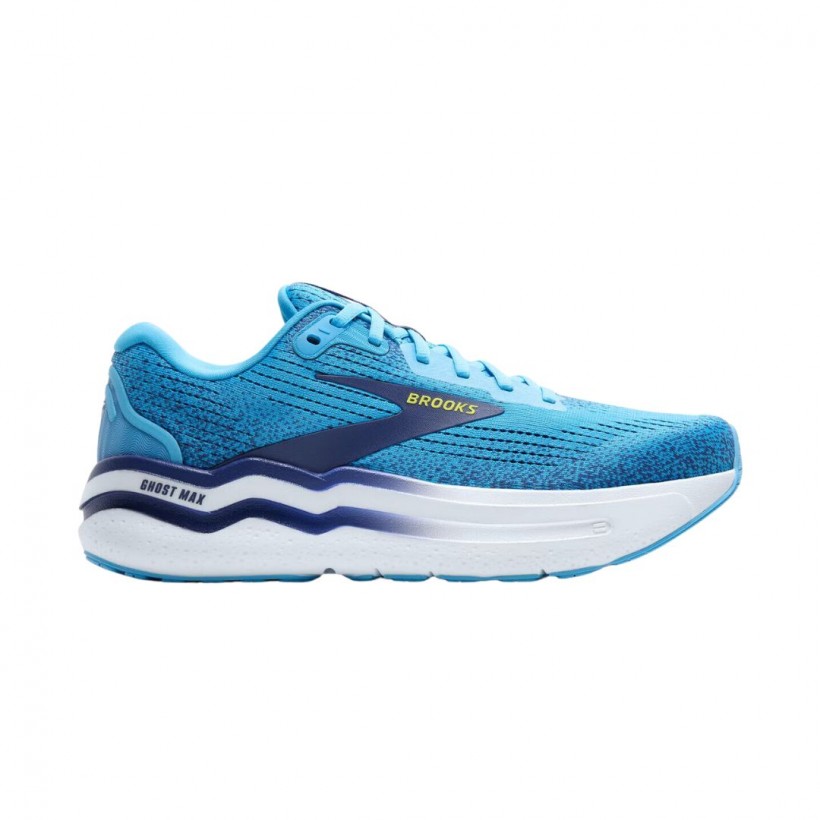 Brooks Ghost Max 2 Blau Weiß SS25 Sneakers