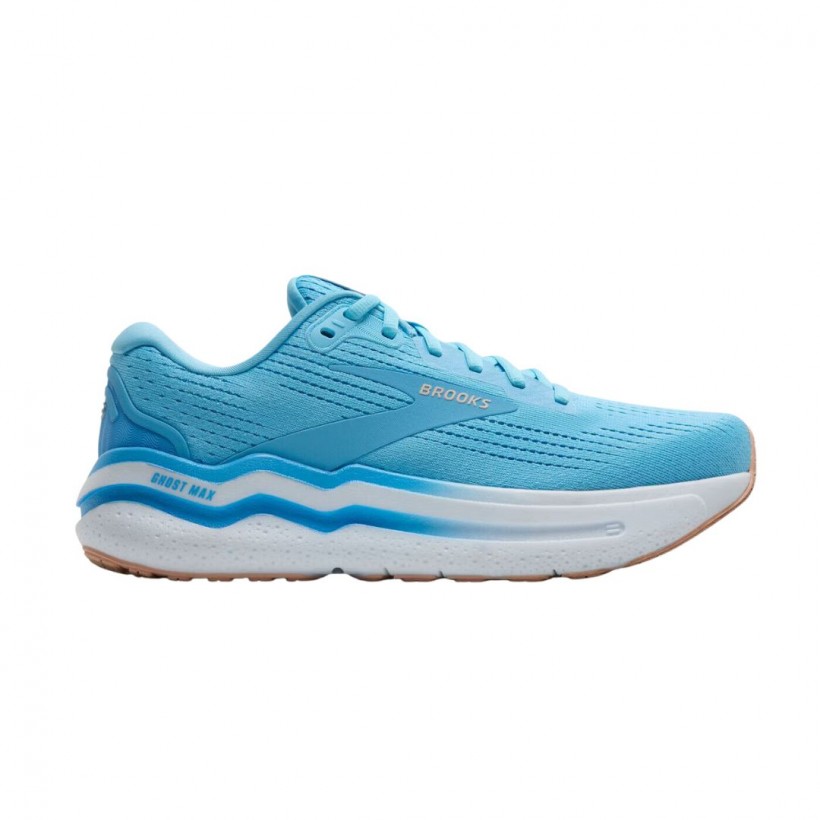 Zapatillas Brooks Ghost Max 2 Azul Blanco SS25 Mujer