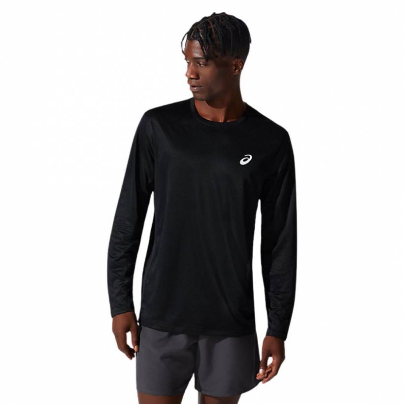 Camiseta Asics Core LS Top manga comprida preto