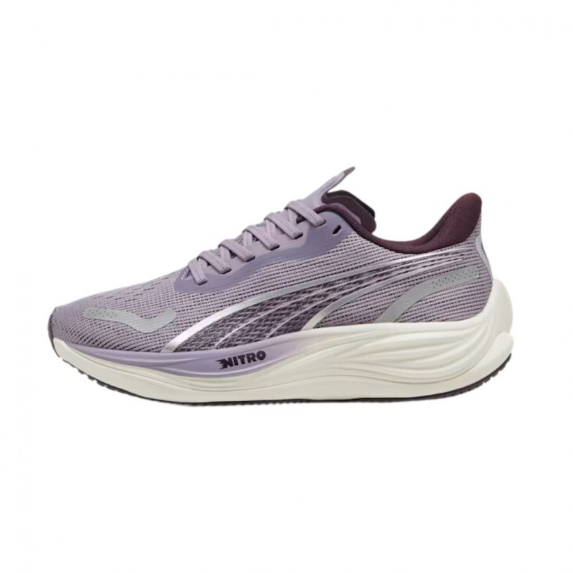 Puma Velocity Nitro 3 Lila Grau SS25 Damenschuhe