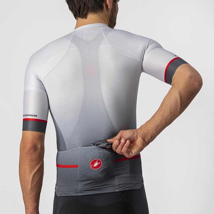 Veste Castelli Aria Shell Gris Foncé