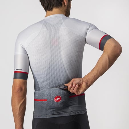 Veste Castelli Aria Shell Gris Foncé
