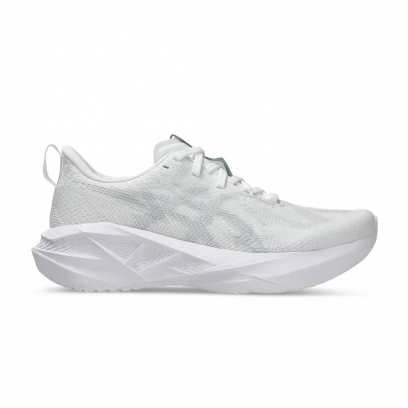 Asics Novablast 5 Wit Grijs SS25 Dames Sneakers