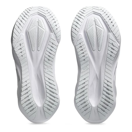 Chaussures de course Asics Novablast 5 Blanc Gris SS25 Femme
