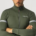 Castelli Fondo 2 FZ Long Sleeve Jersey Military Green
