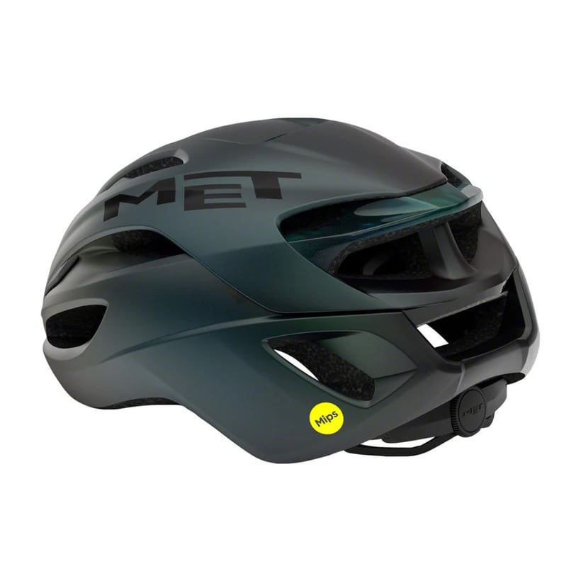 Capacete MET Rivale MIPS verde fosco
