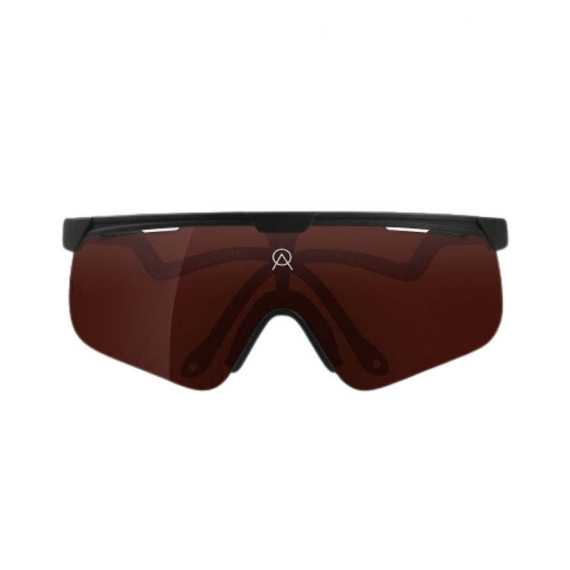 Alba Optics Delta Cat.3 Brille Schwarzbraune Linse