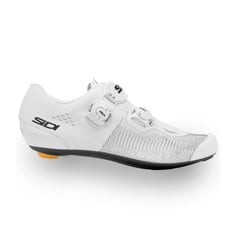 SIDI Genius 10 gebreide witte sneakers