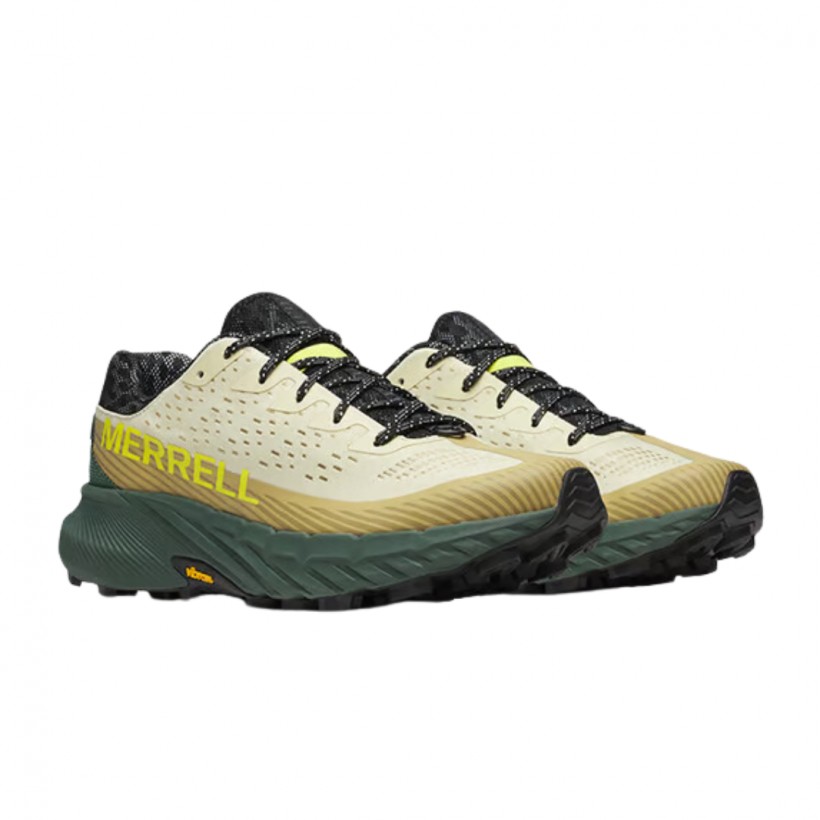Merrell Agility Peak 5 Brown Green SS25 Shoes