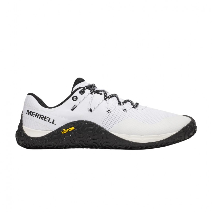 Zapatillas Merrell Trail Glove 7 Blanco Negro SS25