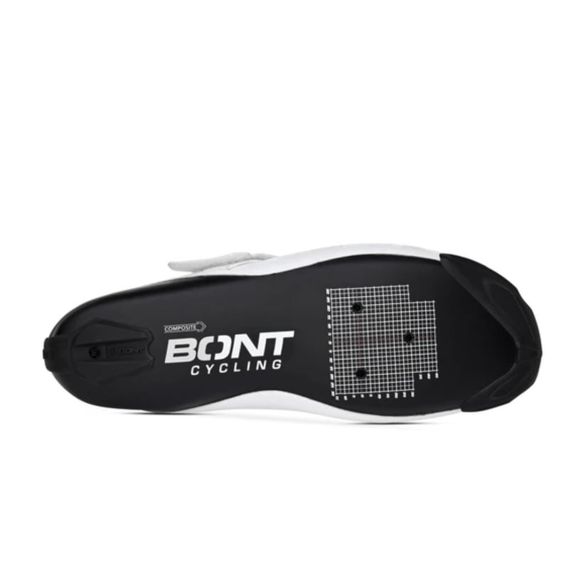 Bont Riot TR+ White Shoes