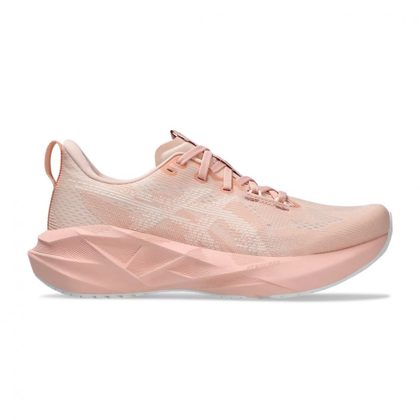 Zapatillas Asics Novablast 5 Rosa Blanco SS25 Mujer