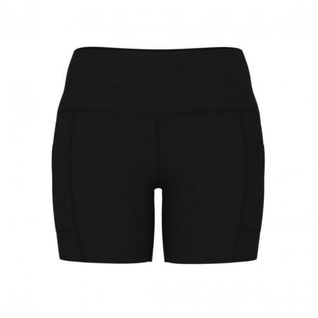 New Balance Sleek Pocket High Rise 6" Short Tights Black Woman