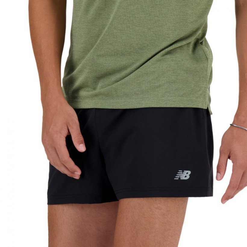 Pantaloncino New Balance 3" Nero