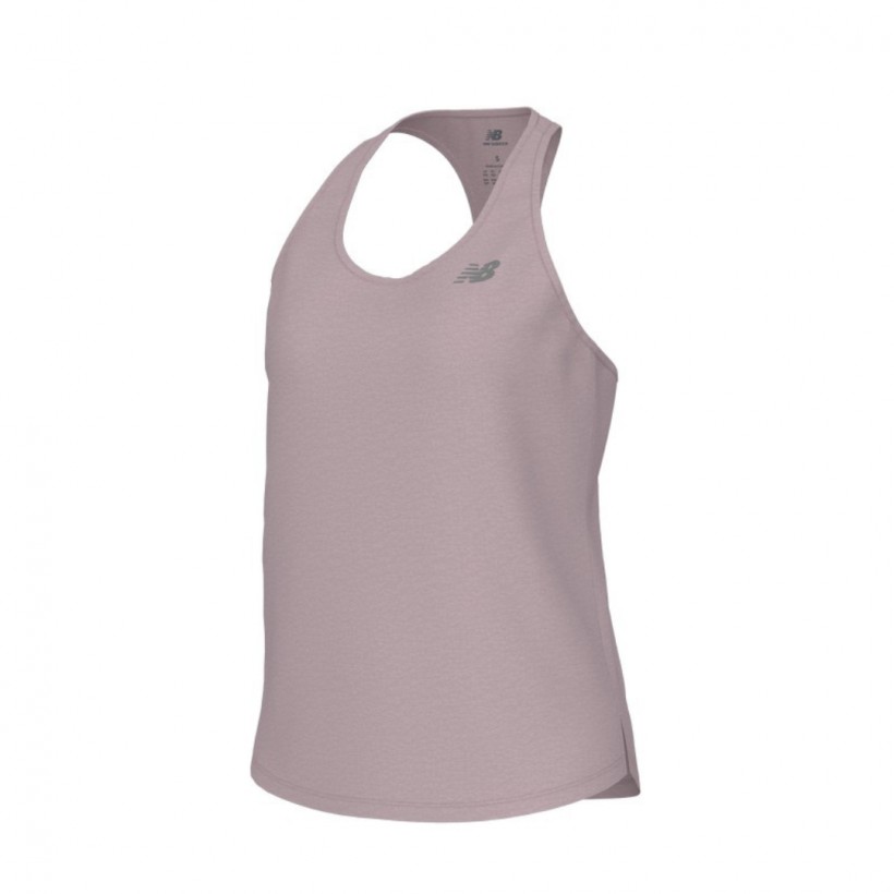 Débardeur New Balance Athletics Rose Femme