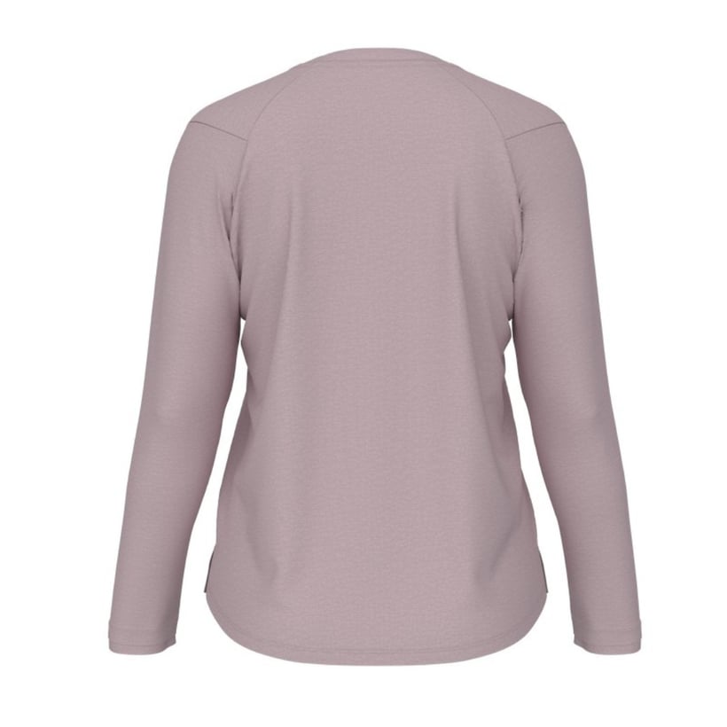 Camiseta New Balance Athletics Manga Larga Rosa...